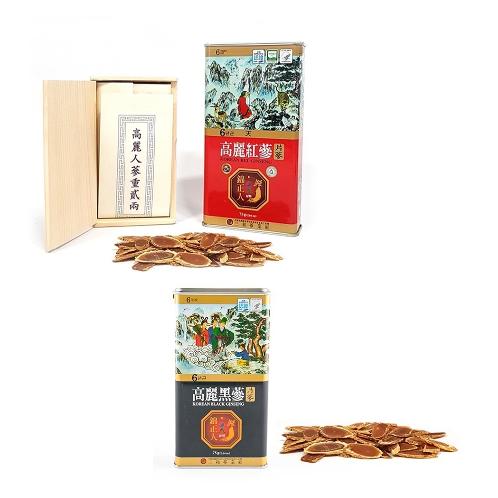 Korean Sliced Ginseng (Red Ginseng, Black Ginseng)